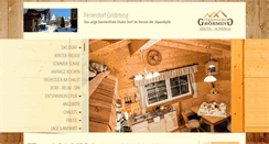 Desktop Screenshot of feriendorf-groebming.at